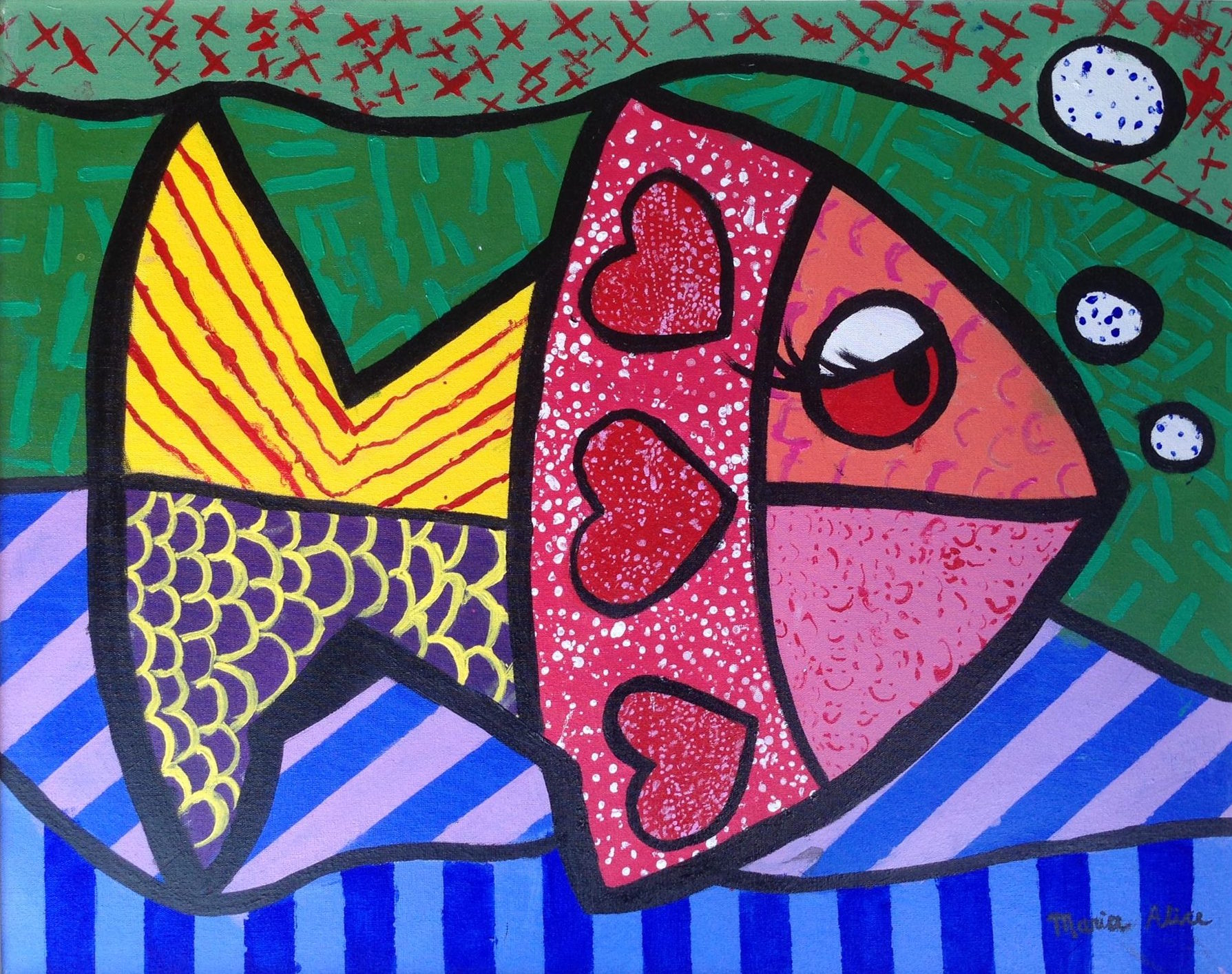 Doce Peixinho  - 40 x 50 cm  - AST